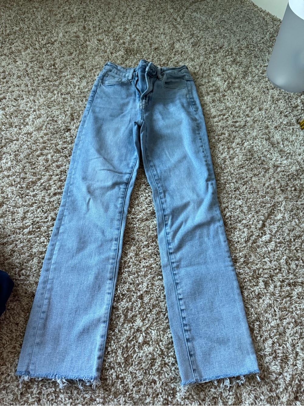 Misa Los Angeles Light Wash Flare Jeans